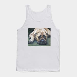 American Mastiff Fine Art Painting Tank Top